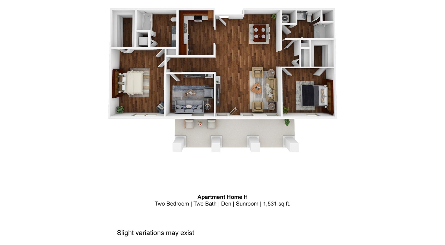 Apartment Home H floor plan